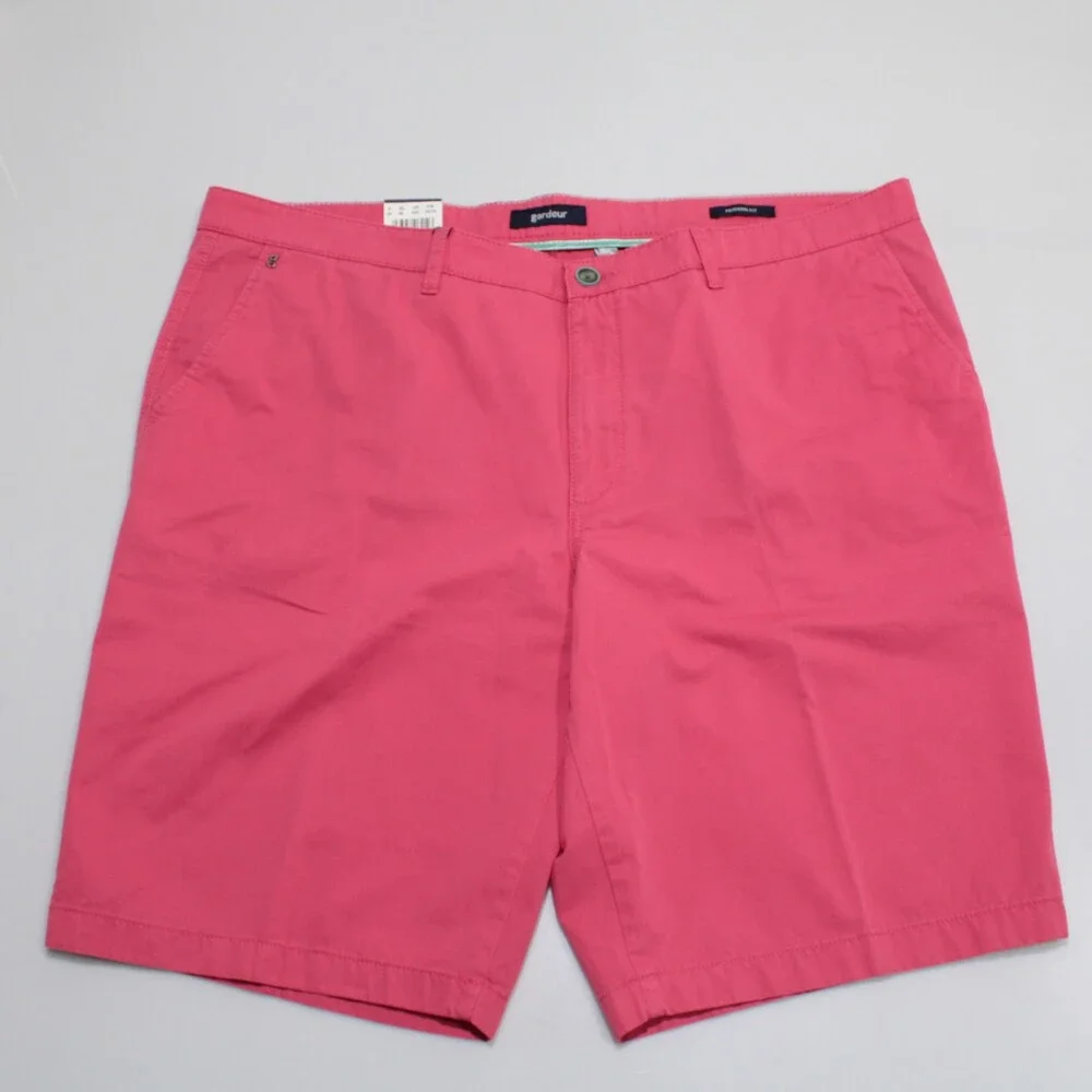 Gardeur NWT Bermuda / Casual Shorts Size 42 US Modern Fit in Pink 100% Cotton